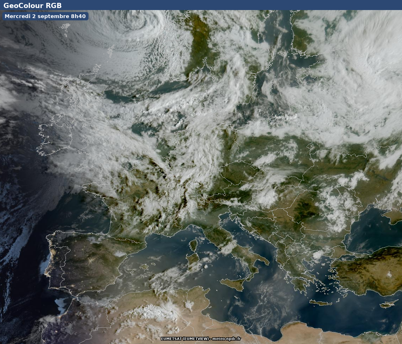 GeoColour — Europe