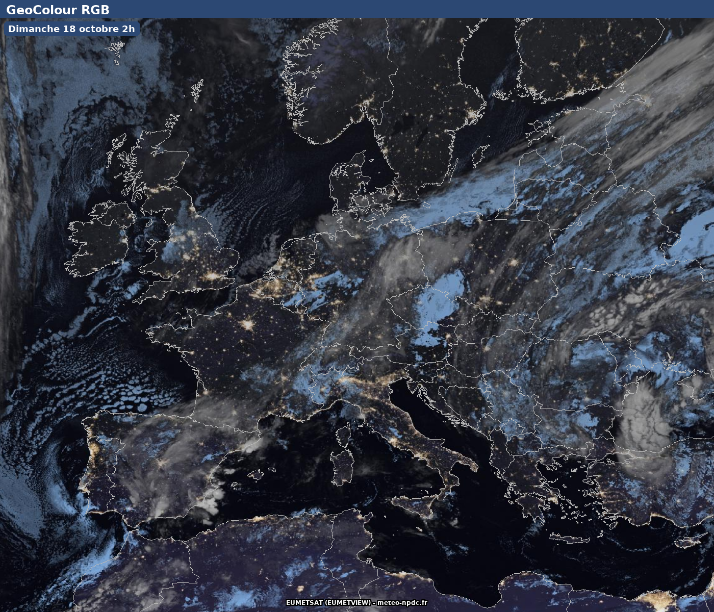 GeoColour — Europe