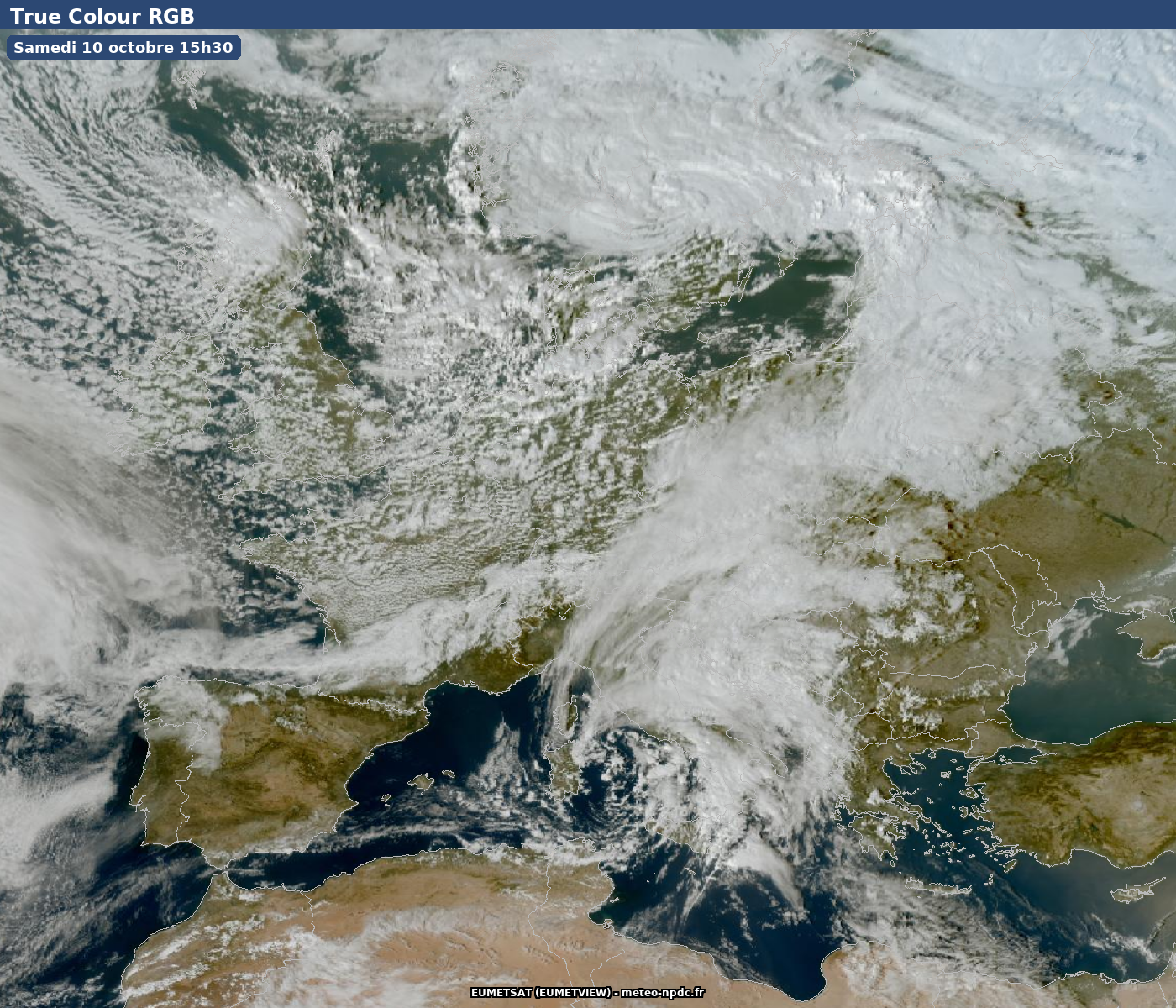 Couleurs naturelles — Europe
