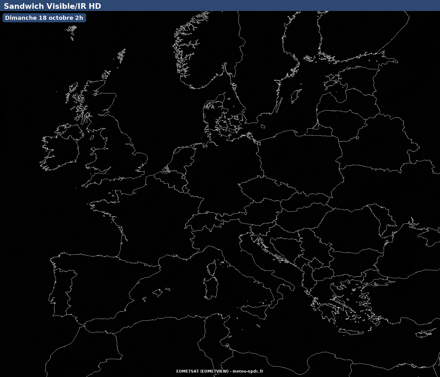 Sandwich Visible / IR — Europe