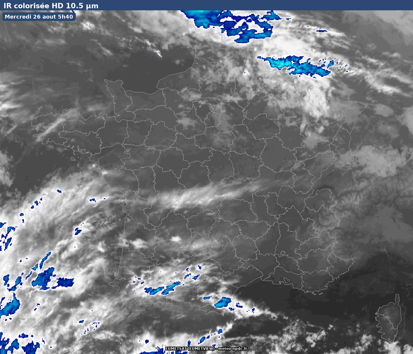 IR HD 10.5 µm — France