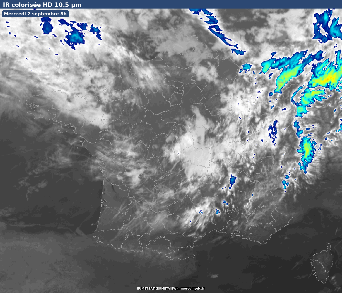 IR HD 10.5 µm — France