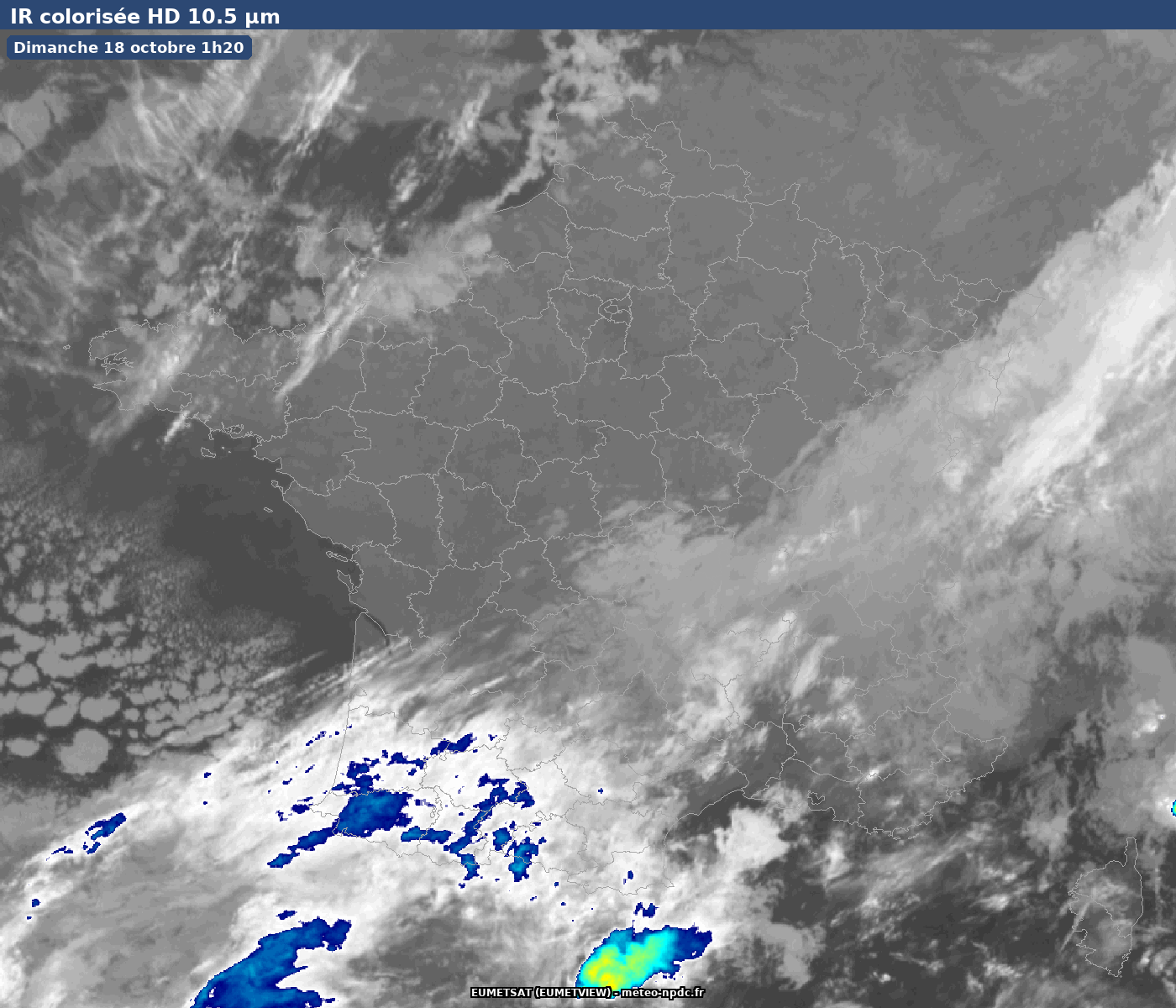 IR HD 10.5 µm — France